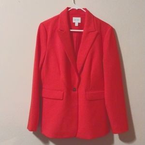 Nine West coral blazer